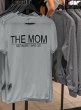 The Mom Short Sleeves Sport Grey Hanging
